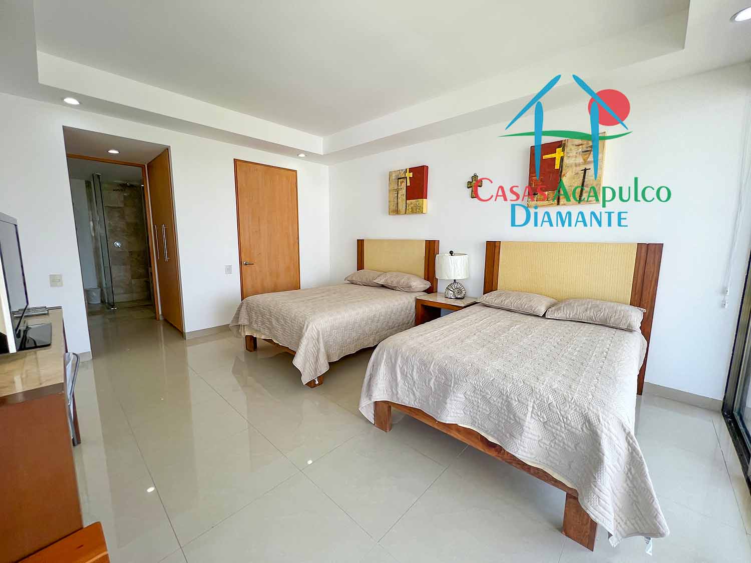 Solar Villas Resort 3 201 - Recámara uno 4